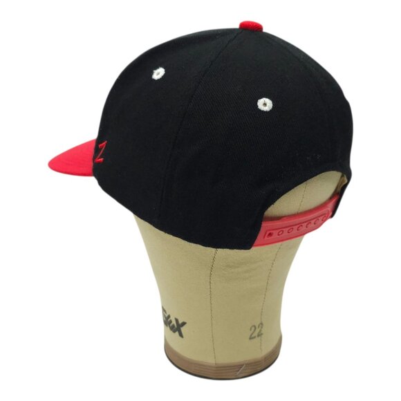 Chicago Blackhawks NHL Cap Vintage Zephyr Snapback Black Red 3D Embroidered Hat - Picture 11 of 13